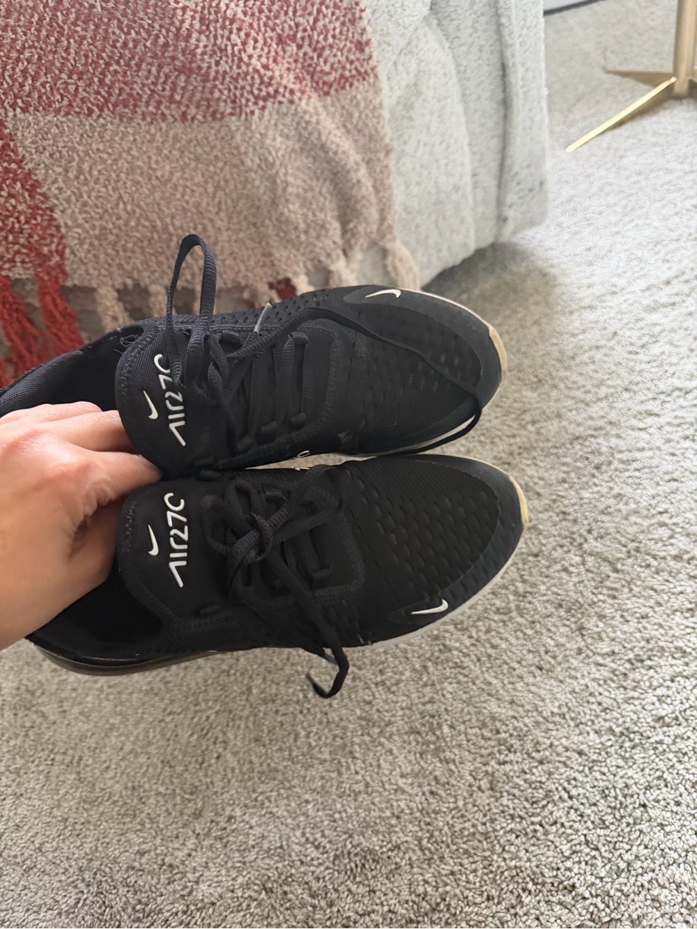 Nike Air Max 270 Black/White — - Picture 12 of 14